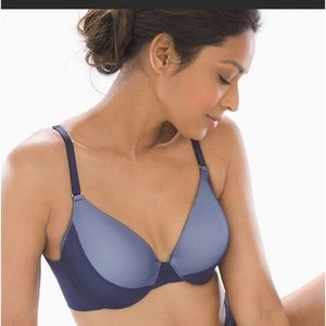 38C Soma Vanishing Back Layered Mesh Bra